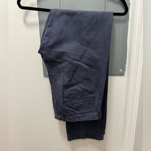J. Crew “Broken In” Chinos/Khakis in Navy Blue - Men’s (33/34)
